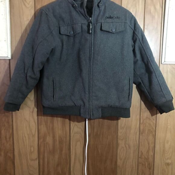 Pelle Pelle youth size jacket. Size 14/16. Blue - Picture 2 of 8
